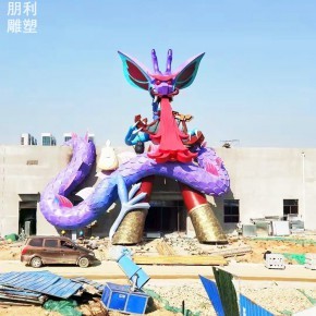 龙头雕塑工厂订做指南 园林景观小品半身龙雕塑与环境龙头雕塑的选择与布置